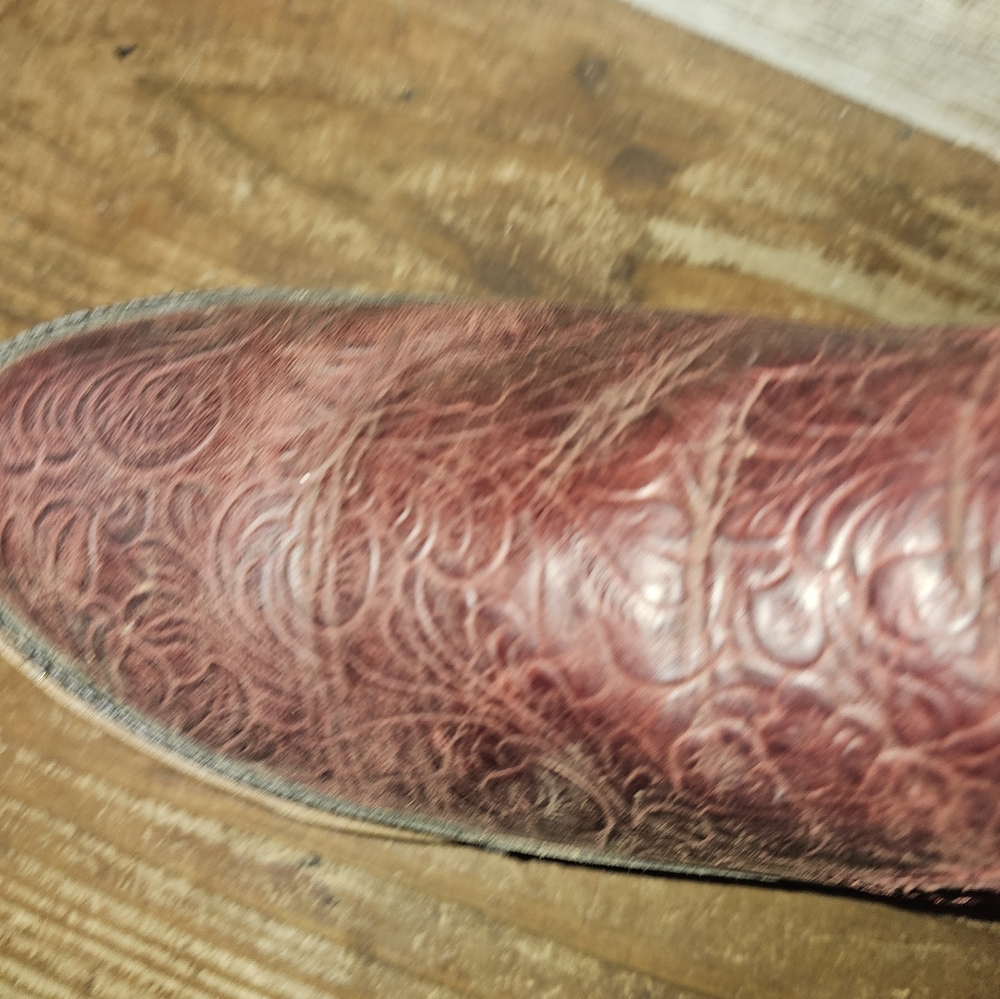 Georgia Boot Georgia Giant Women's Merlot Floral Romeo Size 7M limited edition - Picture 2 of 6
